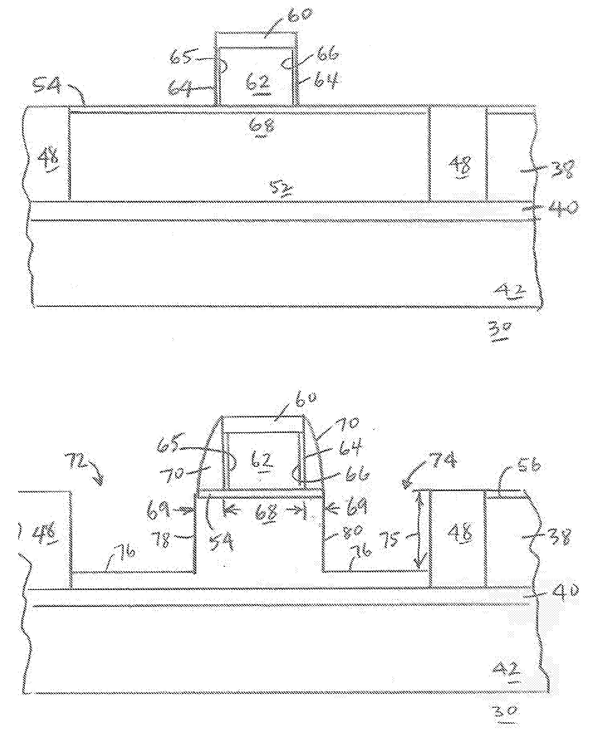 Stress enhanced mos transistor and methods for its fabrication