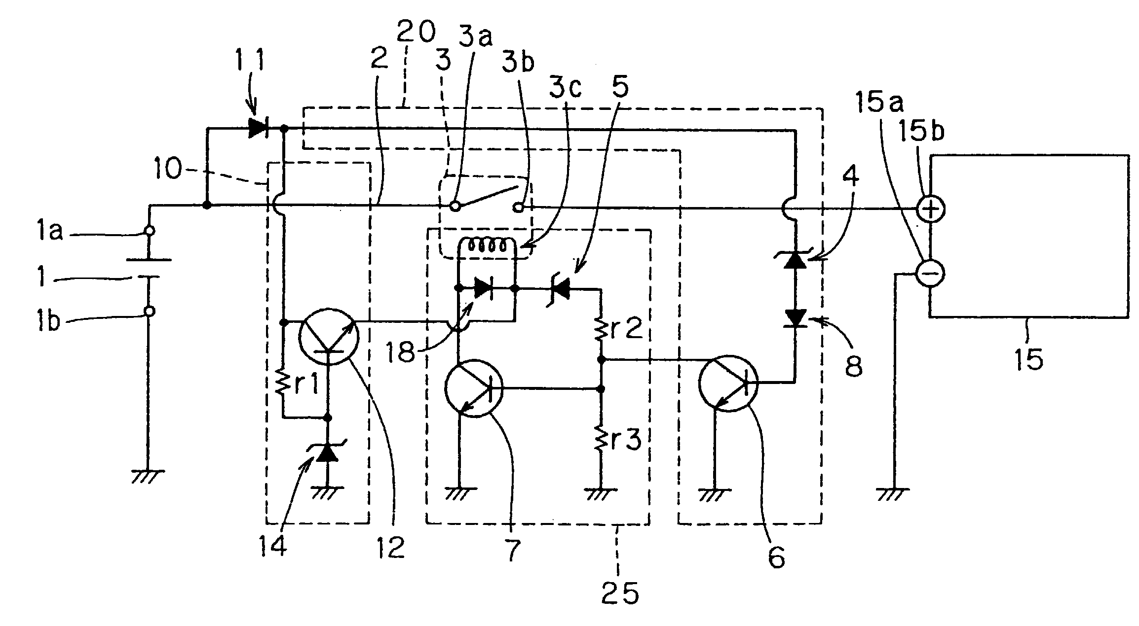 Power supply protection circuit