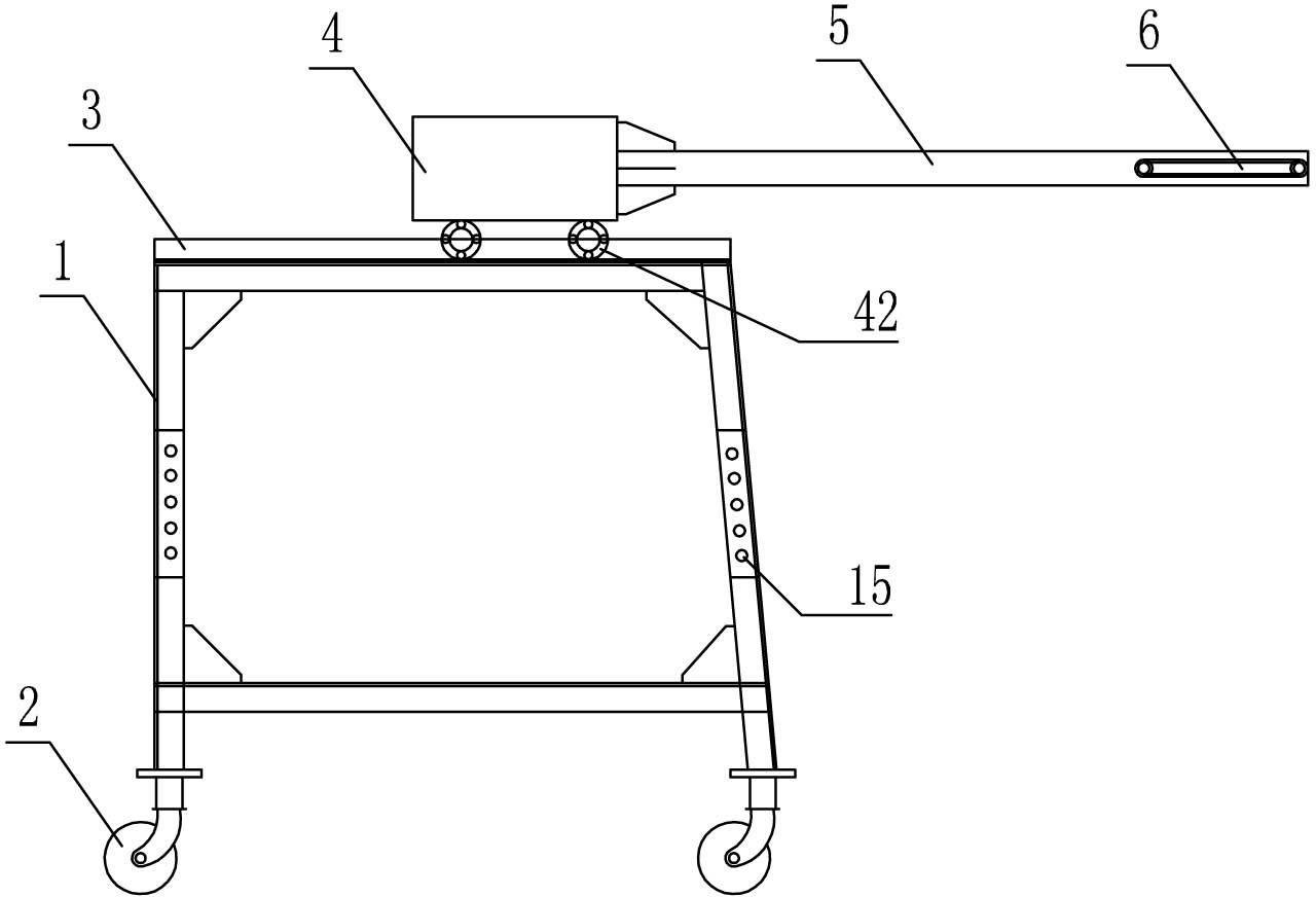 Device used for loading and unloading block of ship docking block