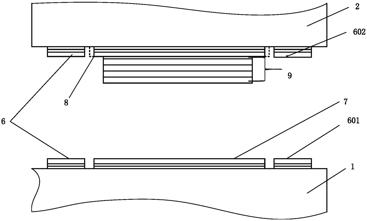 Wafer level packaging structure of chip, and preparation method of wafer level packaging structure