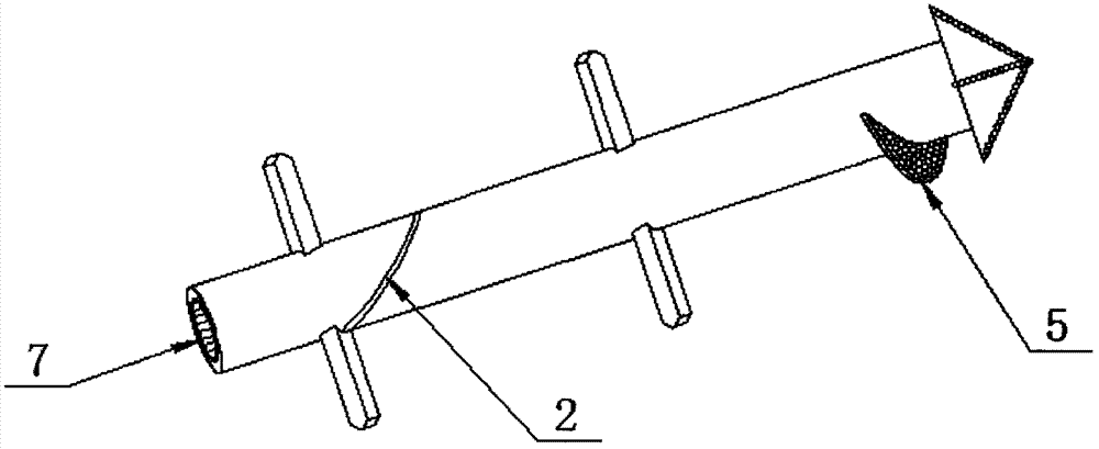 Rock cracking drill bit