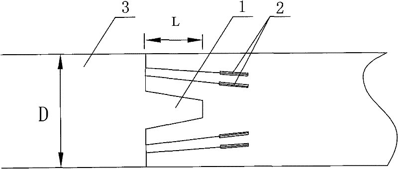Digging method for preventing strong or strong rock burst on active face