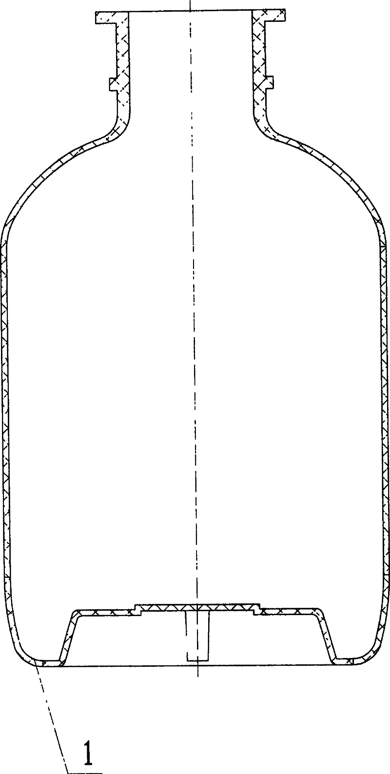 Method of welding hanging ring of large transfusion PP bottle