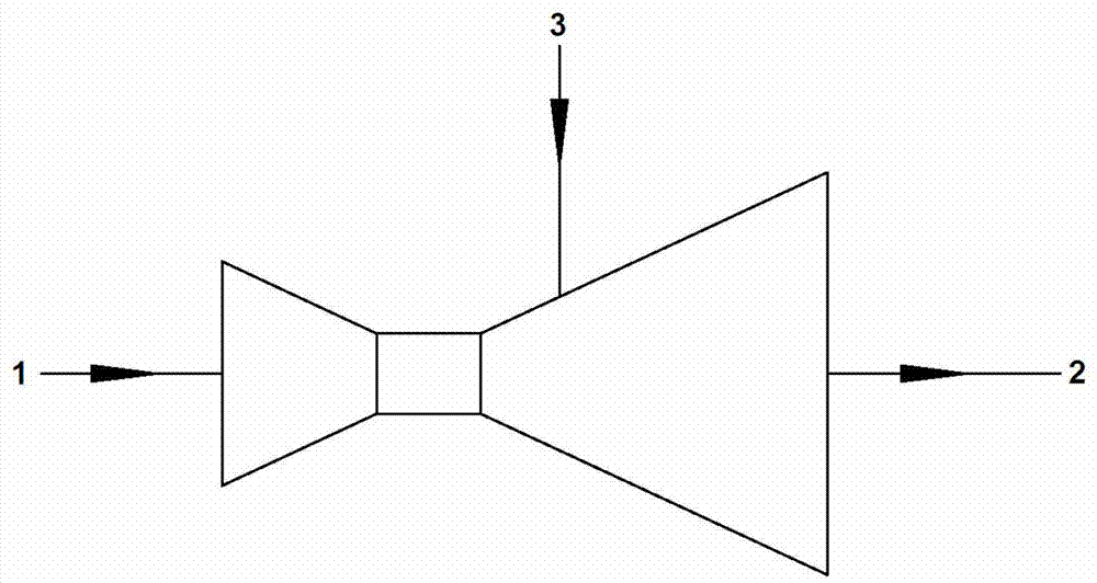 A system for measuring the concentration of hydrogen in the containment of a nuclear power plant