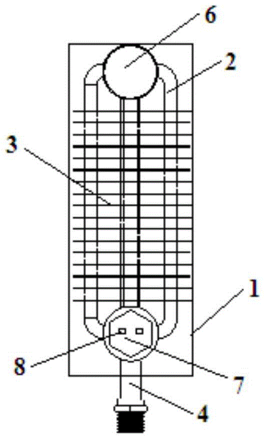 Heat exchange device for phase-change heat storage type water heater and water heater