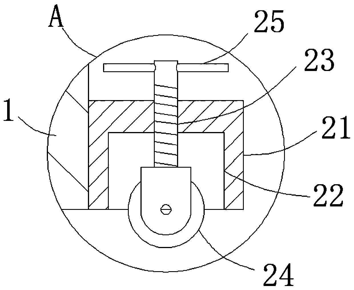 Textile machine supporting device