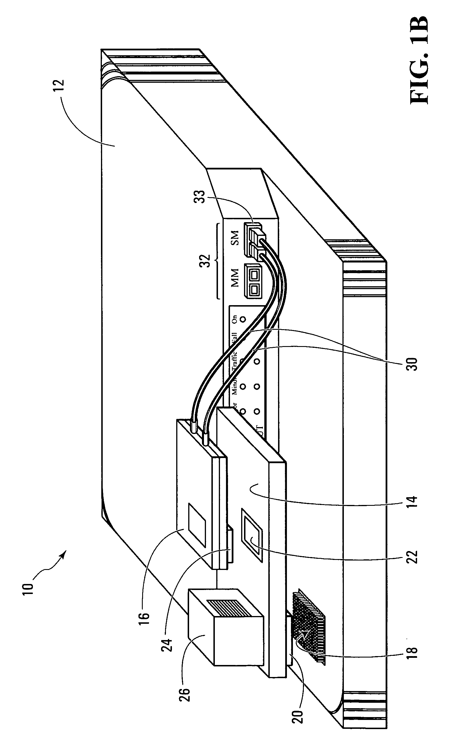 MSA transceiver testing device and interface for use therewith
