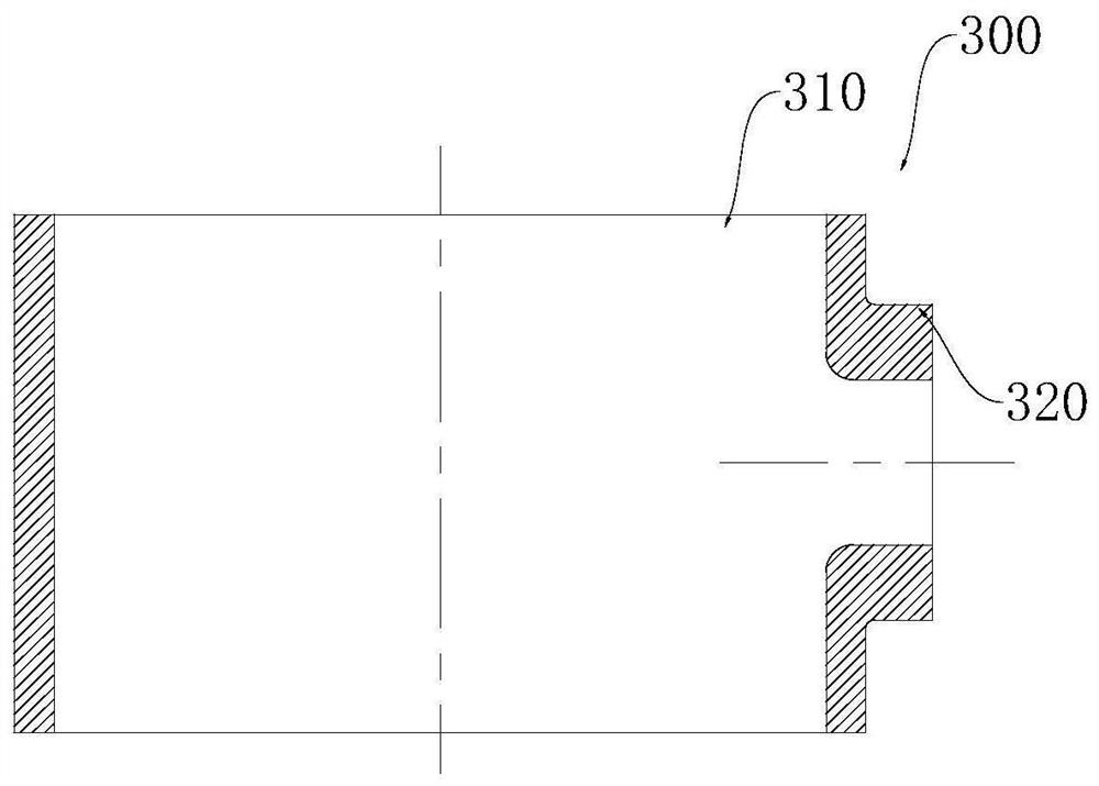 Tire mold forging method and mold for cylinder with side connection seat