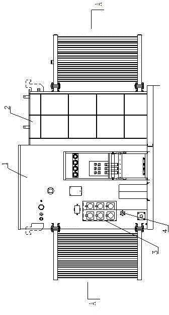 Combined transformer for wind power generation