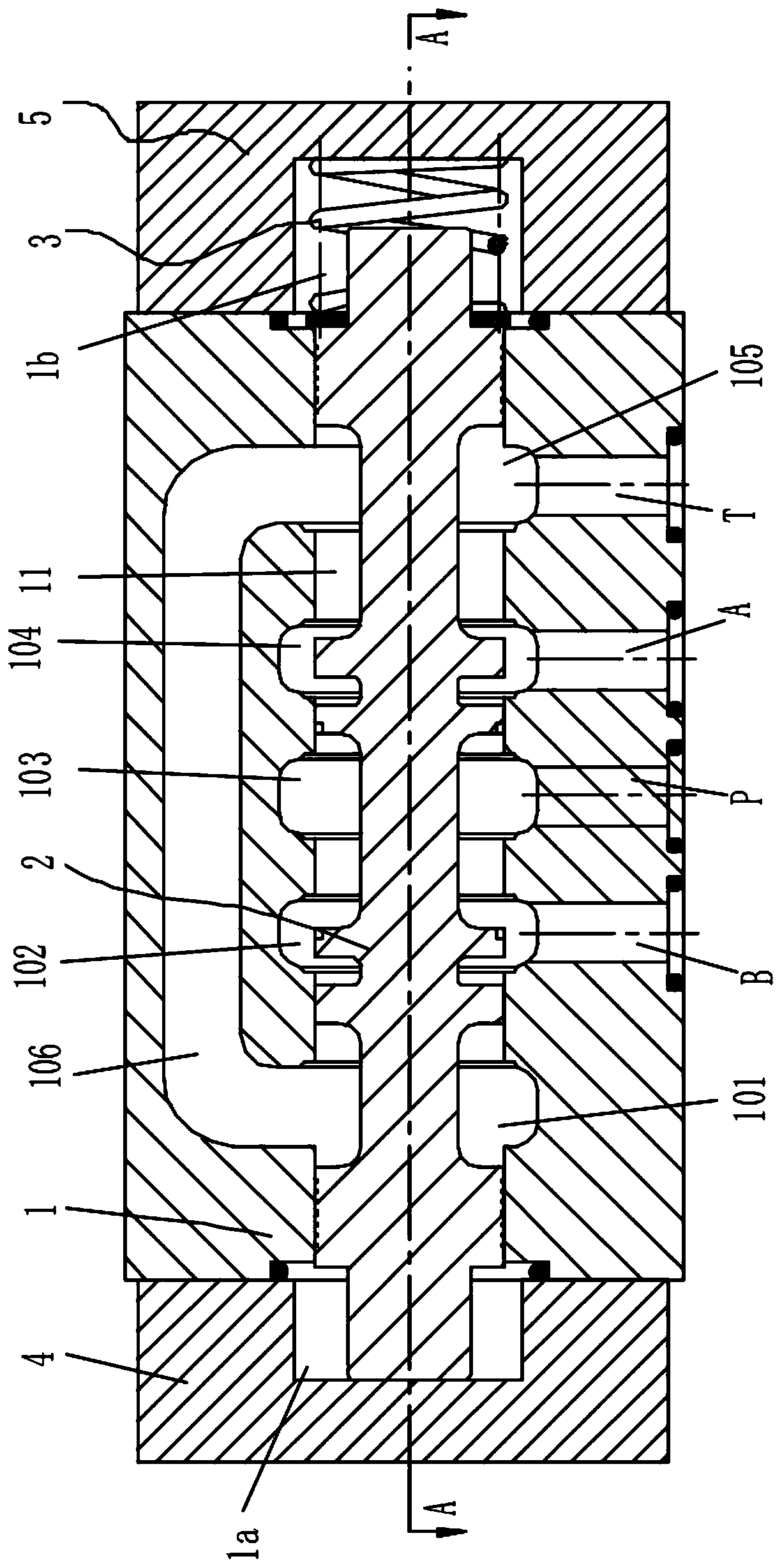 A hydraulic control device for agricultural machinery