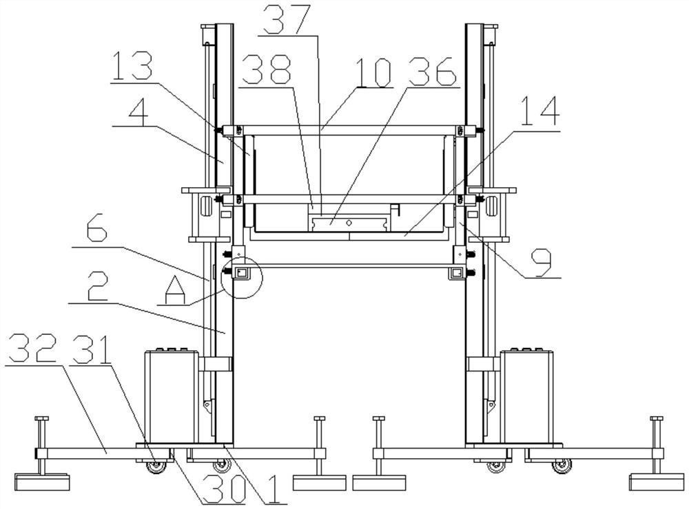 Platform system for transformer installation