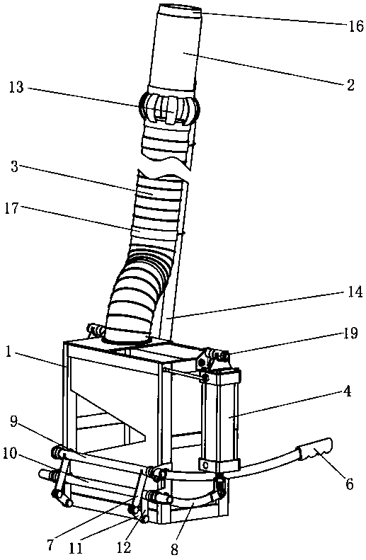 Manual suction type acquisition device
