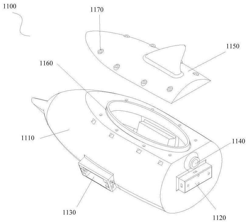 Underwater bionic dolphin machine device and system