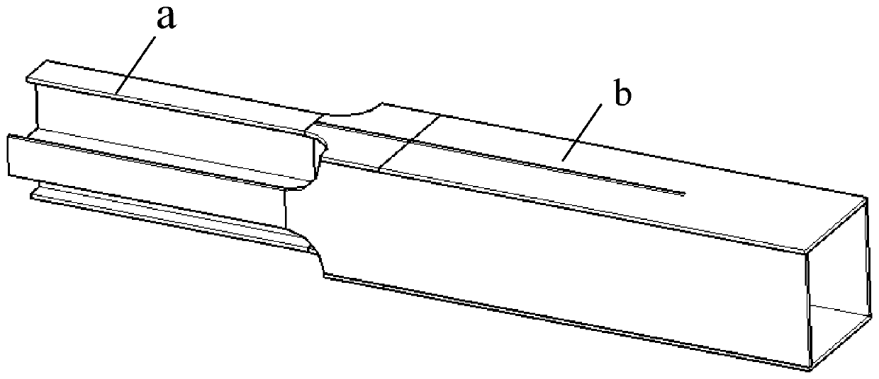 Manufacturing method of cross-shaped box type joint