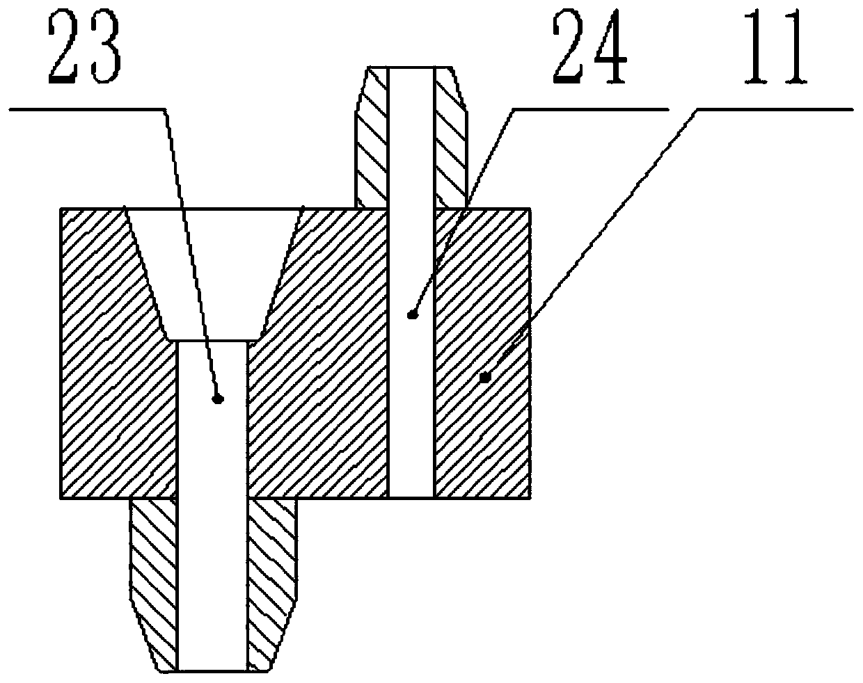 Device for lowering and fishing submersible electric pump with composite coiled tubing and operation process thereof