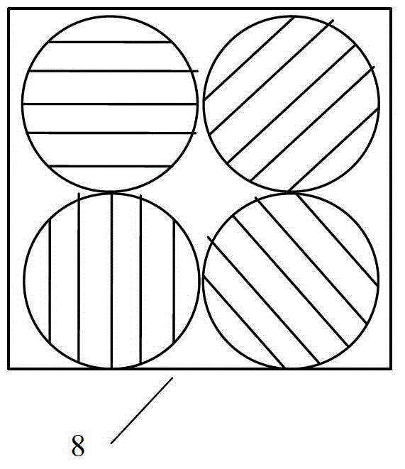 Sub-aperture polarization imaging system