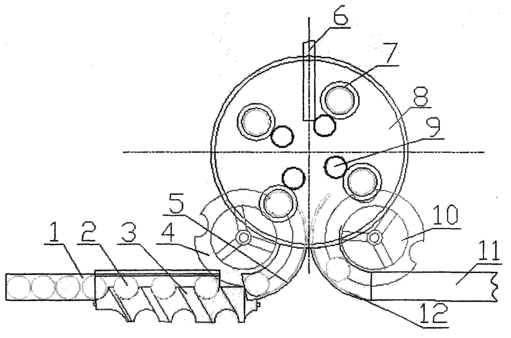 An automatic coconut cutting machine