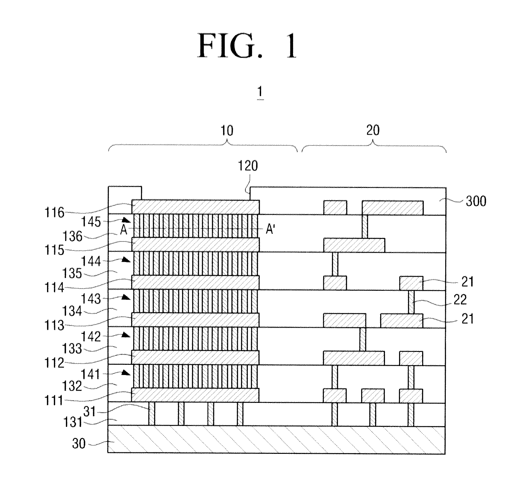 Semiconductor device for preventing crack in pad region and fabricating method thereof