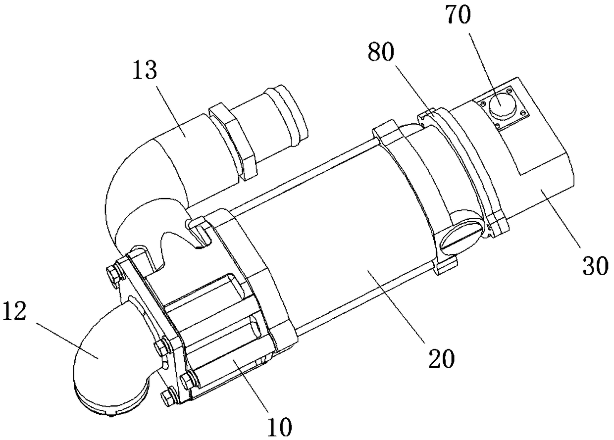 Automated electric draining pump integrating liquid level identification function