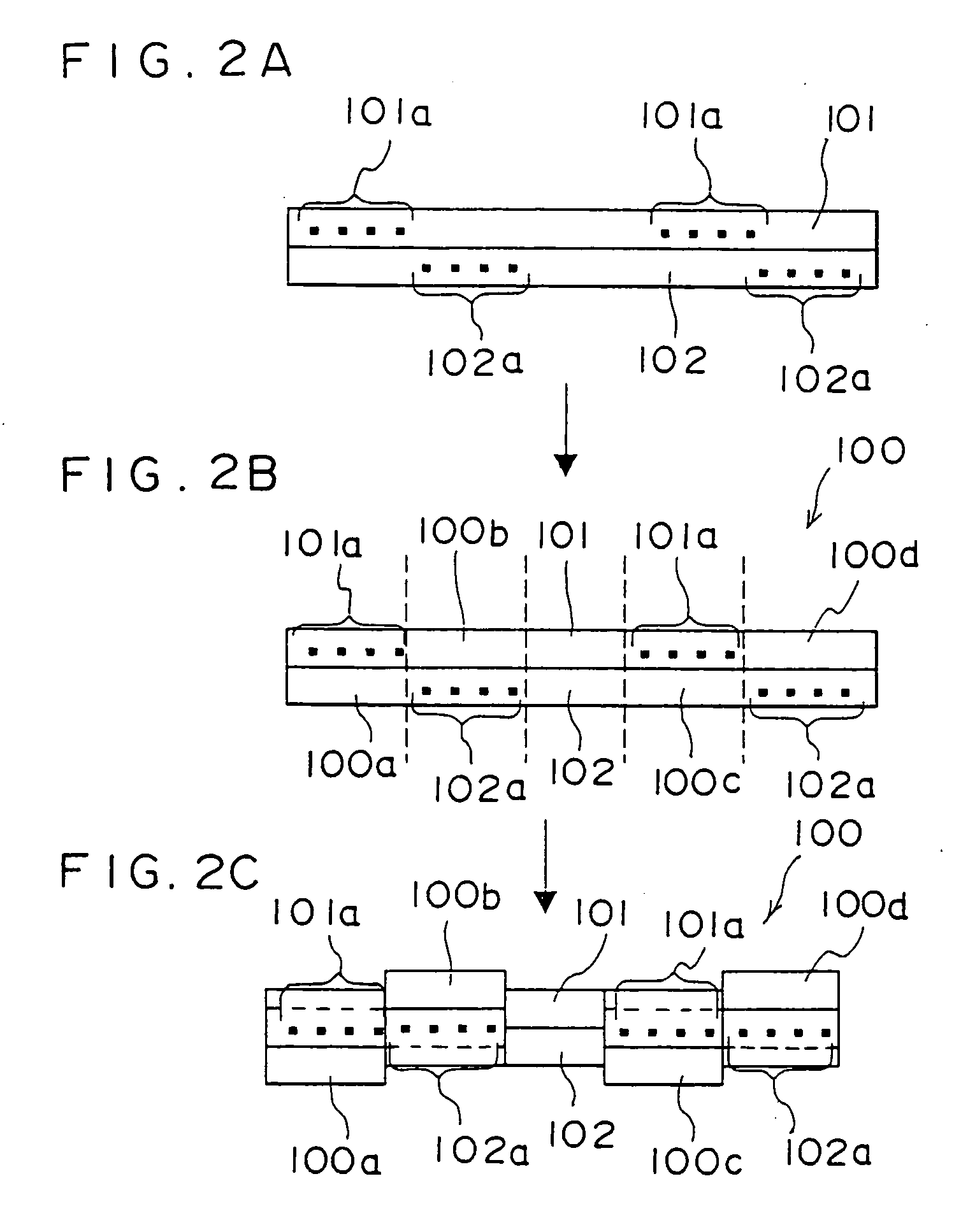 Laminated polymer optical waveguide and process for producing the same
