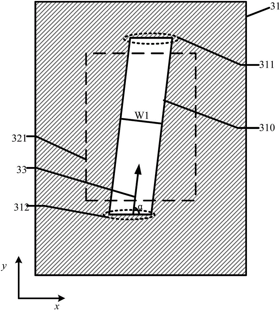Array substrate as well as display panel with same and display device with same