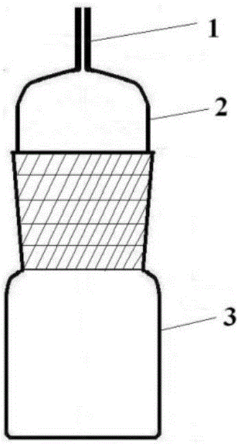 Nitrate explosive charge safety storage service life estimation method