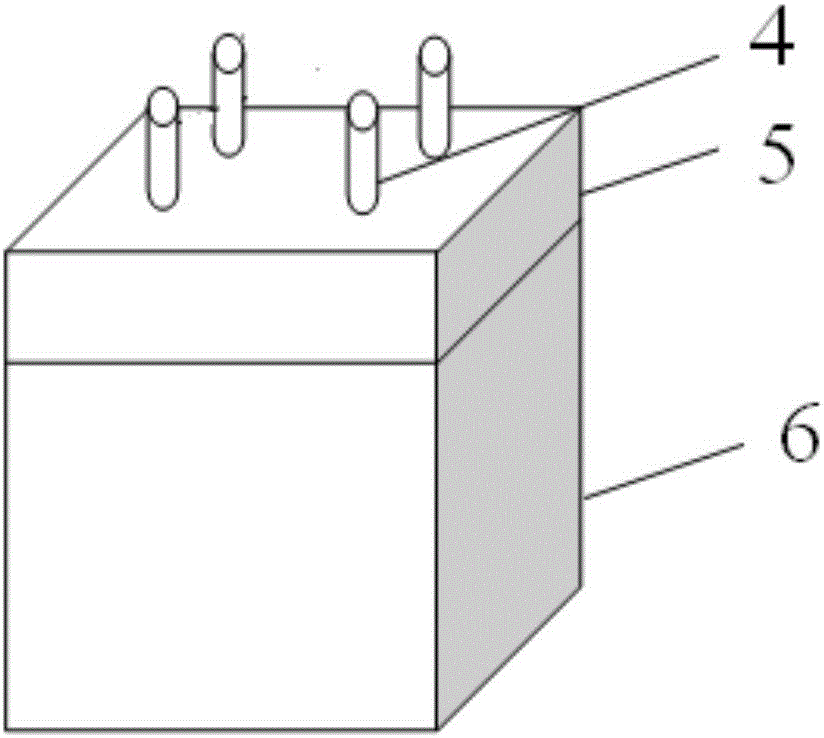 Nitrate explosive charge safety storage service life estimation method