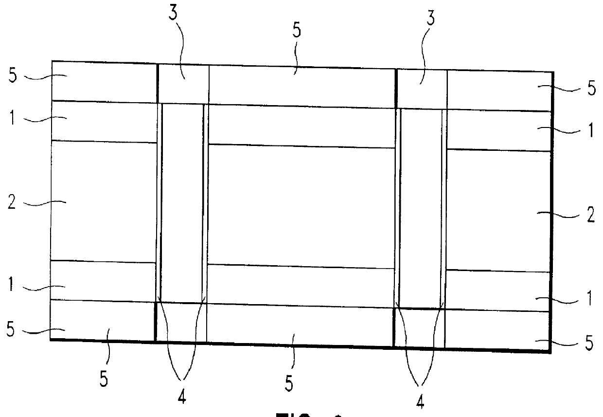 Process for fabricating circuitry on substrates having plated through-holes