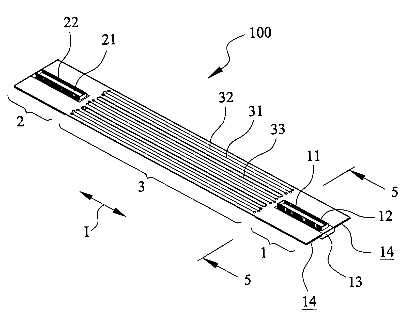 Signal transmission cable adapted to pass through hinge assembly