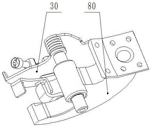 Angle-adjustable retracting and stretching mechanism of angle-adjustable landing light