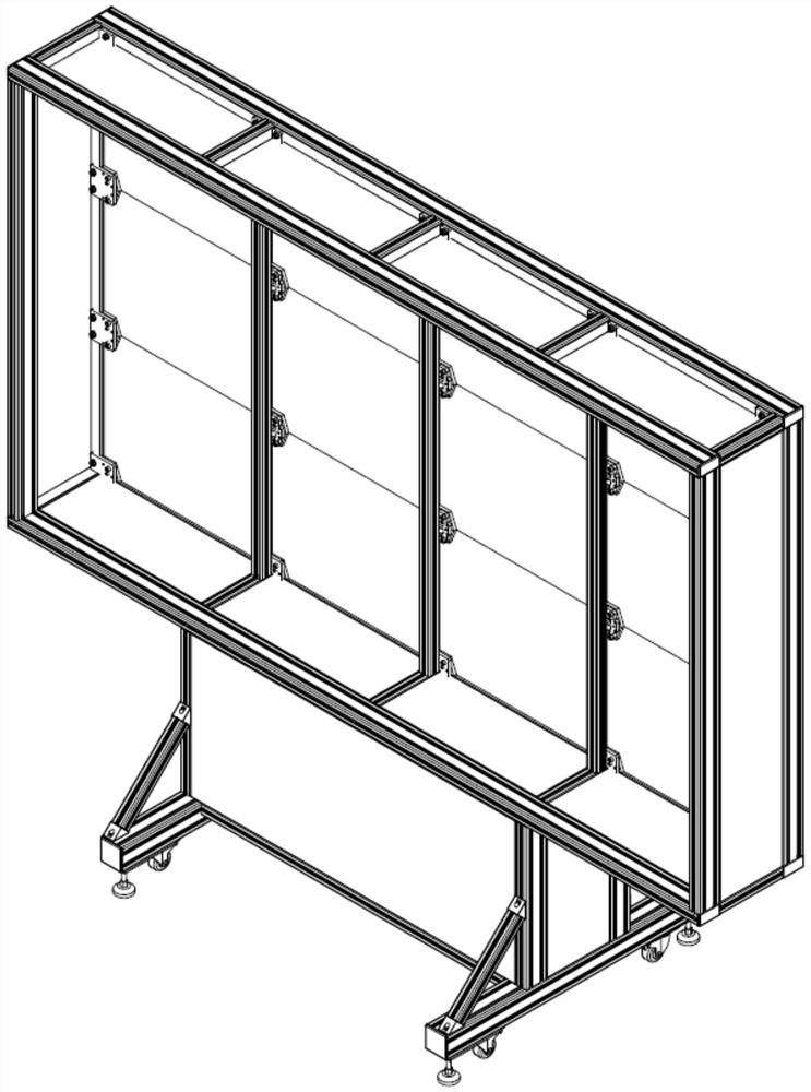 Small-spacing LED display screen practical training platform