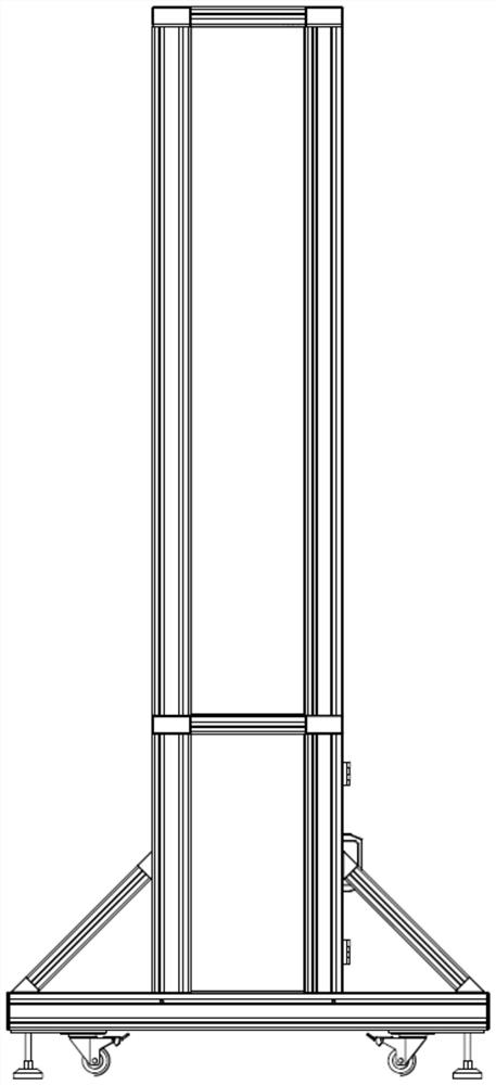 Small-spacing LED display screen practical training platform