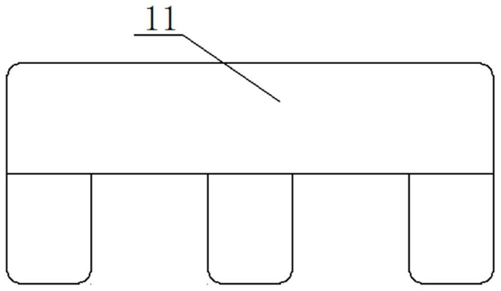 An automobile air-conditioning condensing fan and its processing equipment