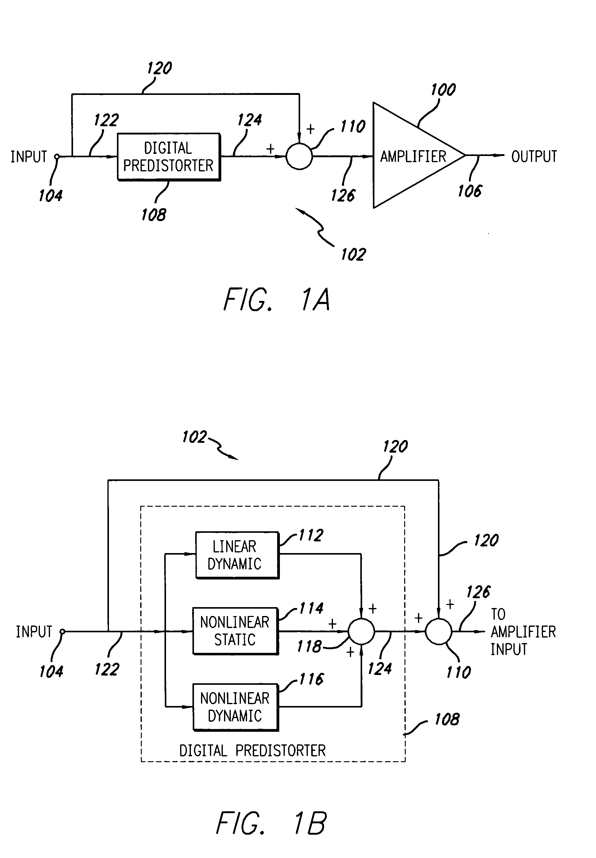 Digital predistortion system and method for high efficiency transmitters
