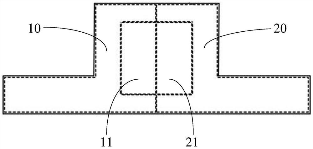 High-speed silicon light modulator phase shift arm and preparation method thereof