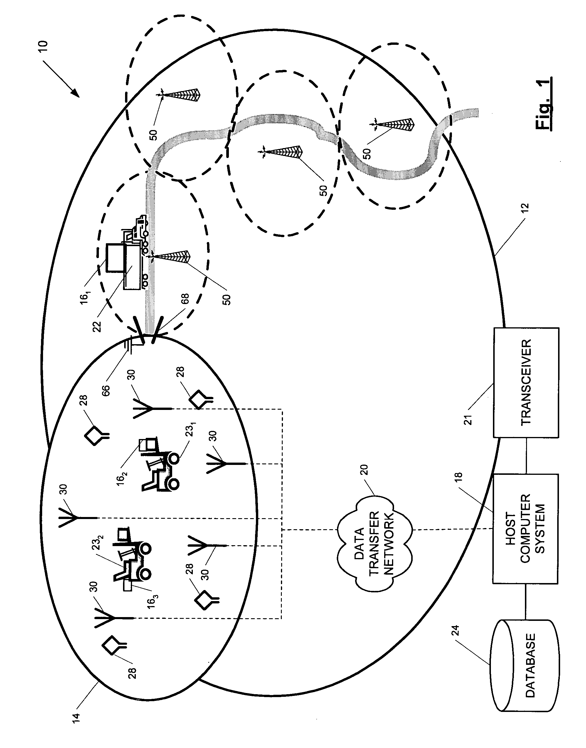 Position-tracking device for position-tracking system