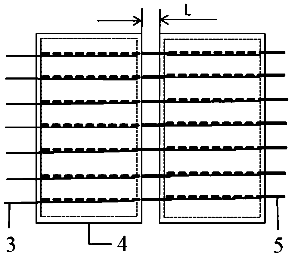 Crystalline silicon solar cell string splicing method and module