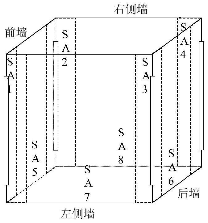 On-line prediction method for tension fracture of water cooling wall of boiler