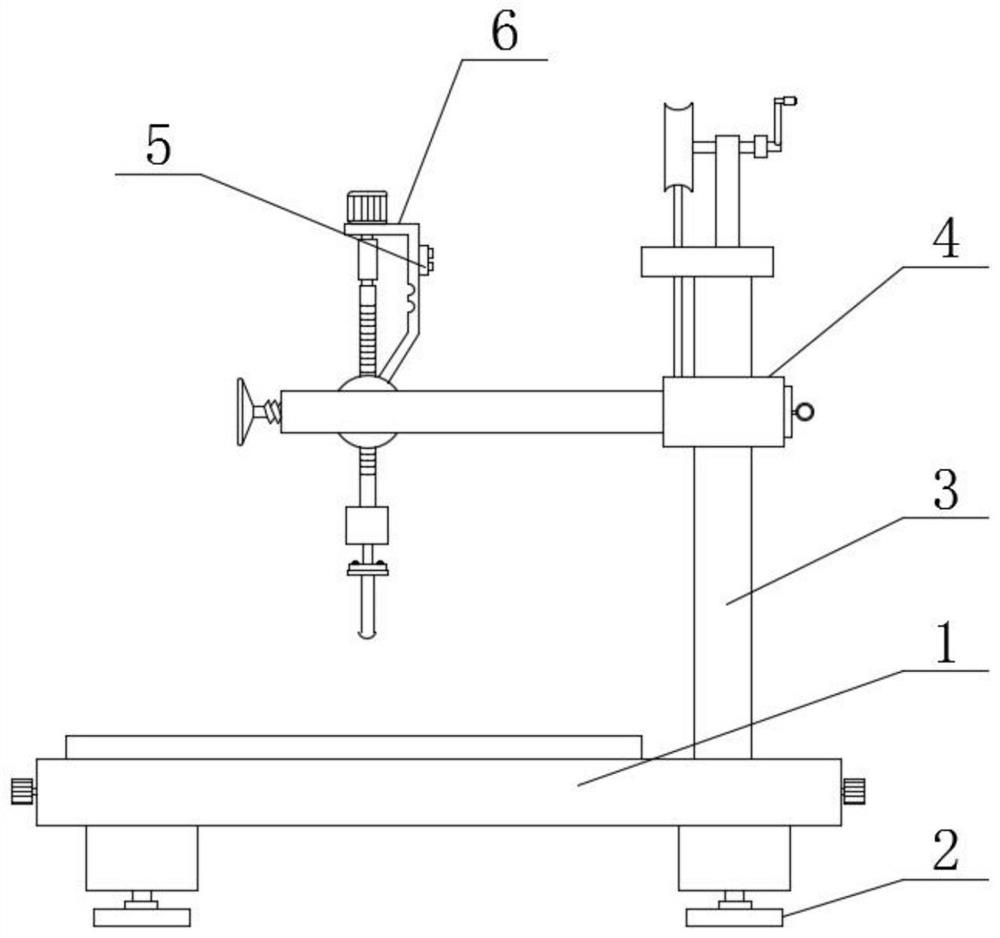 Drilling machine for machining and using method thereof