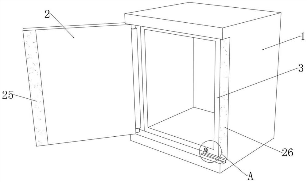 Storage device for light building materials