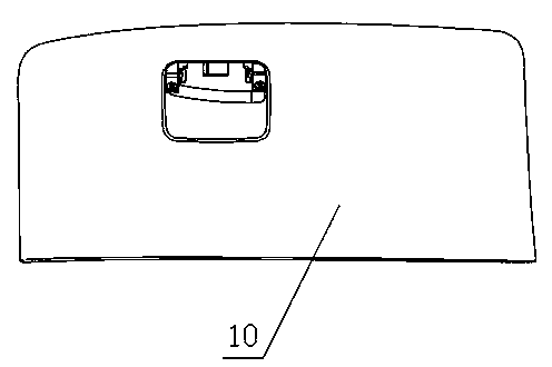 Automobile glove box locking device
