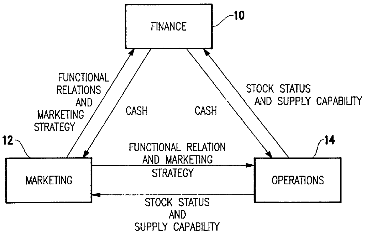 Modeling a multifunctional firm operating in a competitive market with multiple brands