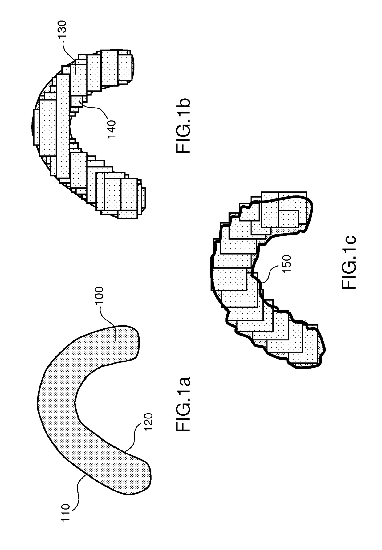 Free form fracturing method for electronic or optical lithography using resist threshold control