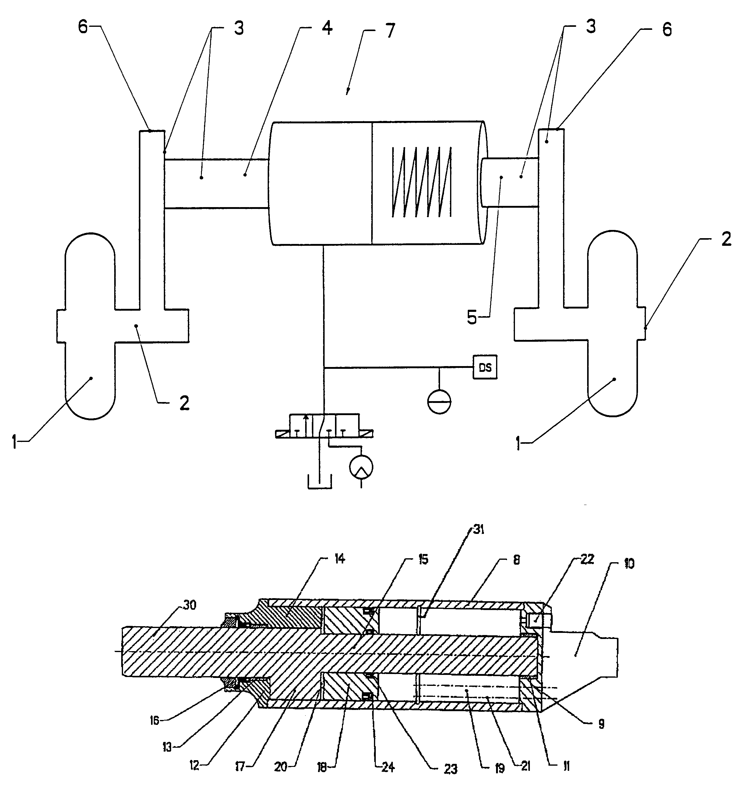 Stabilizer for a motor vehicle