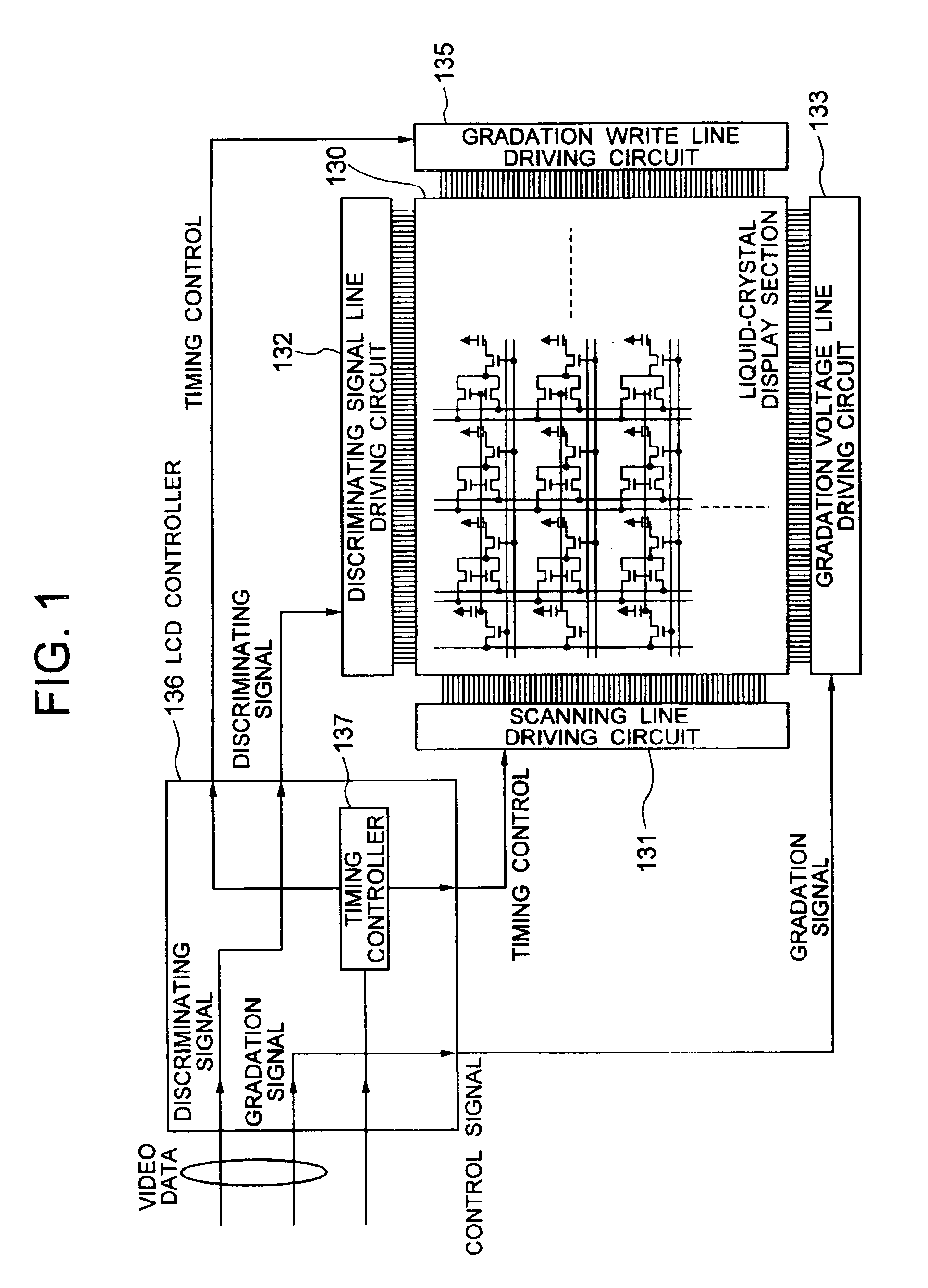 Display device for decompressing compressed image data received