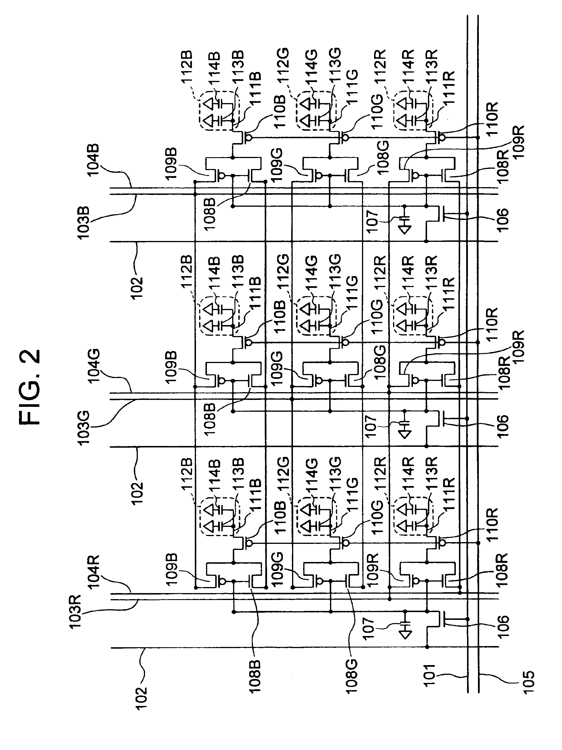 Display device for decompressing compressed image data received