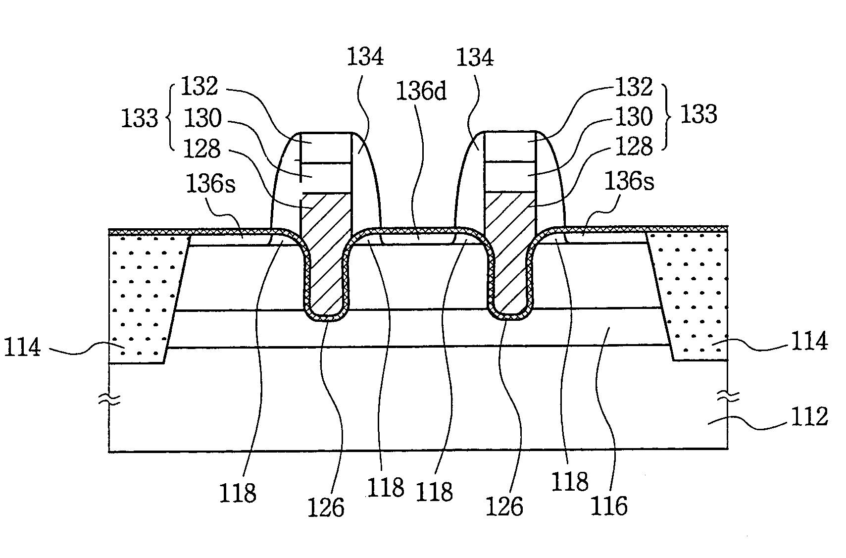 Method of forming transistor having recess channel in semiconductor ...