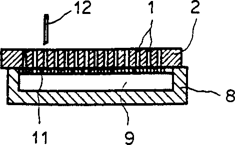 Chip welding apparatus and/or lead binding apparatus with chip hold-down device