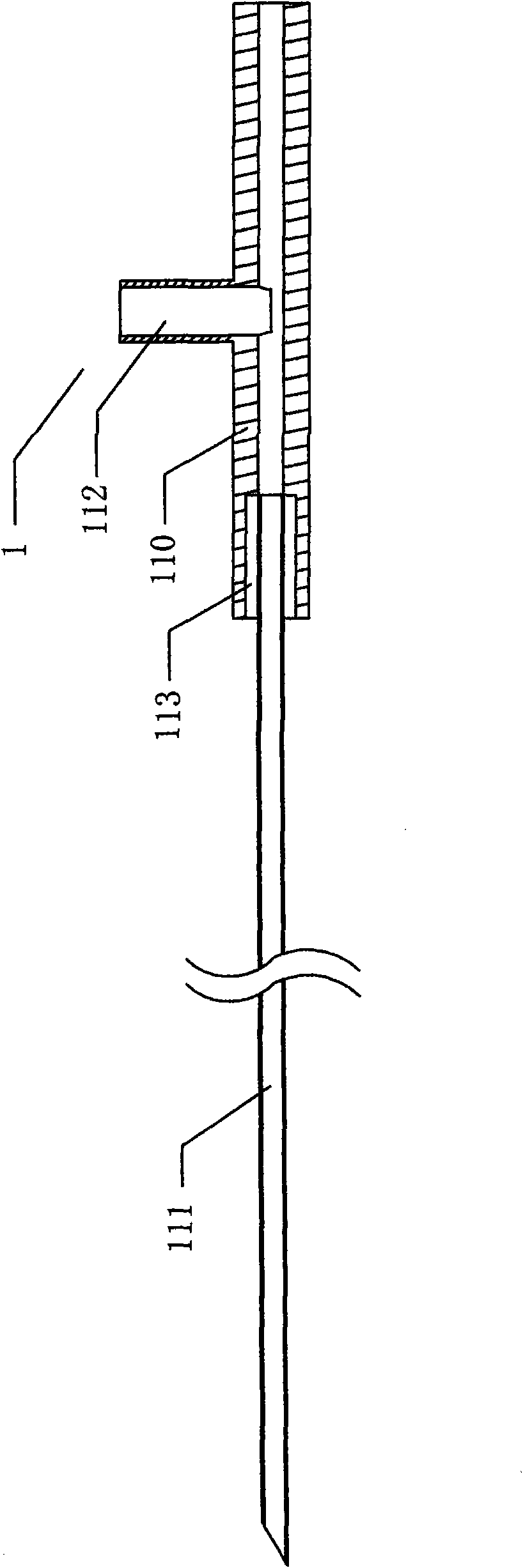 Water injected microwave antenna