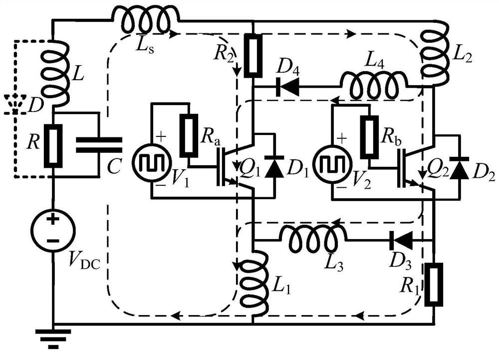 Parallel IGBT dynamic current sharing buffer circuit